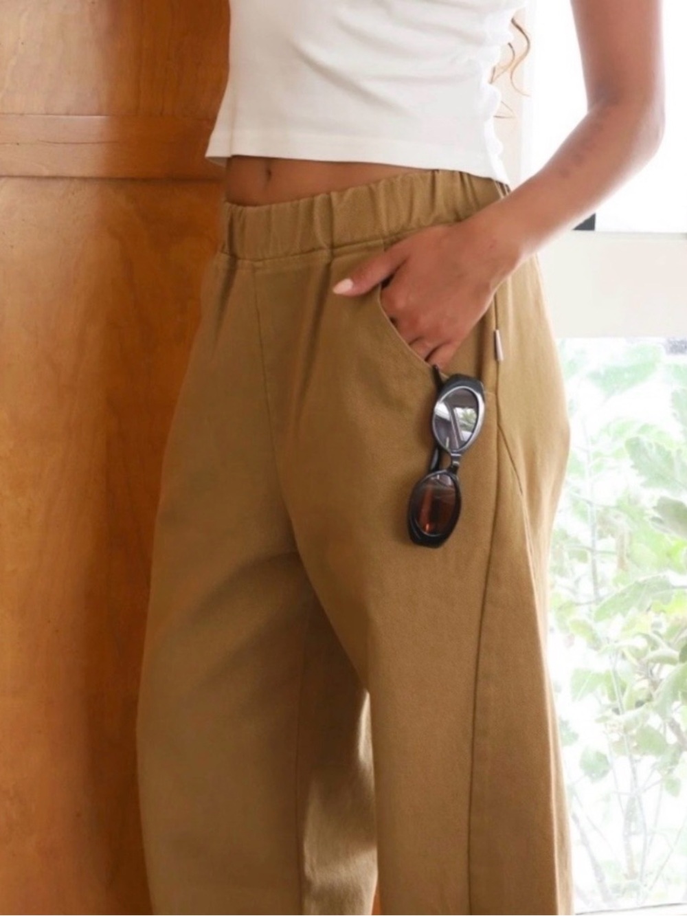 Le Bon Shoppe Arc Pants - Tobacco